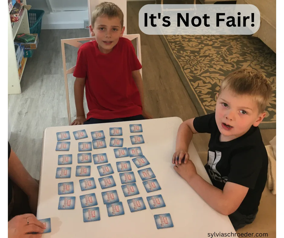 It's Not Fair!